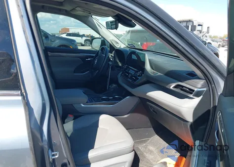 2021 Toyota Highlander Hybrid Platinum z USA, uszkodzony, nr VIN 5TDEBRCH8MS066496